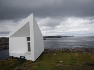 Le site du Fogo Island Inn.
